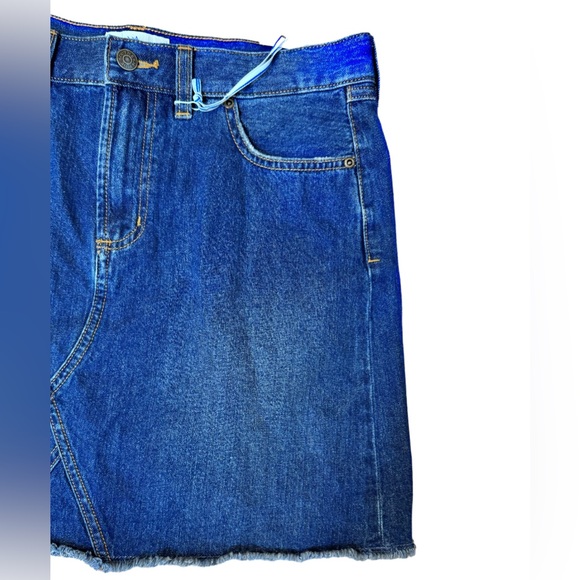 NWT NEW Southern Tidefray Denim skirt size 29 10 - Picture 5 of 11